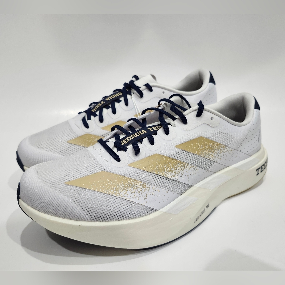 Adidas Georgia Tech Yellow Jackets Adizero Evo SL Men’s Size 11 & 13 Shoe JQ4577